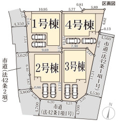 リーブルガーデン堺市美原区平尾2期の区画図