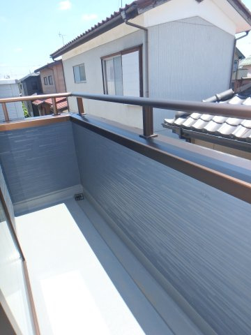 川越市かすみ野新築戸建のバルコニー