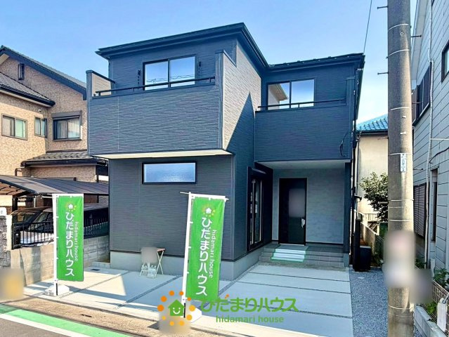 白岡市篠津　新築一戸建て　リーブルガーデンの外観|2026/7/20　撮影