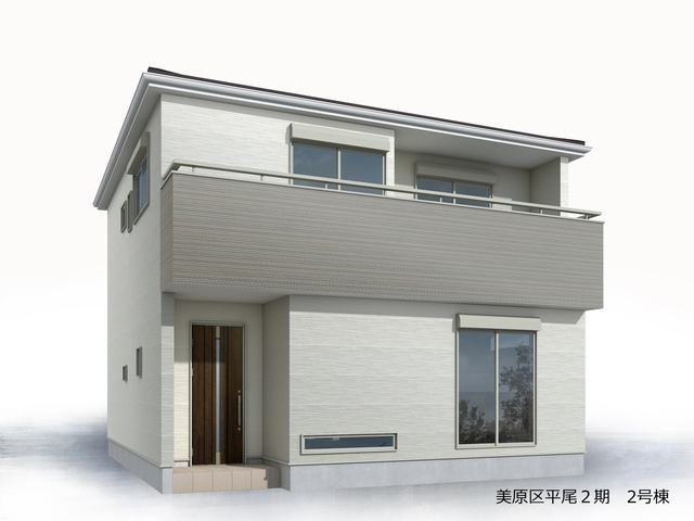 リーブルガーデン堺市美原区平尾2期の外観パース