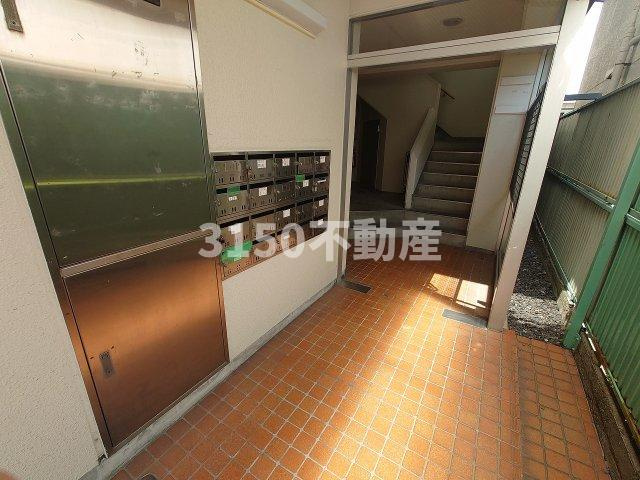 コーポ柳川のエントランス