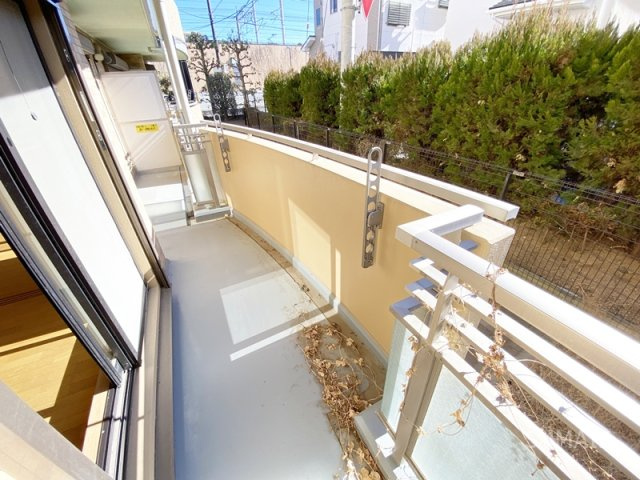 アステリ与野本町弐番館のバルコニー|ゆとりのあるバルコニー！