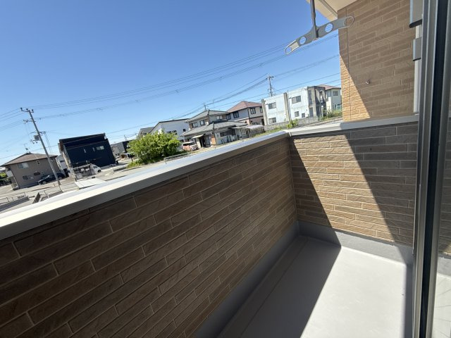 シエロガーデン下余部　Ｂのバルコニー