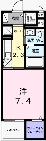 ブリーズコート城北の間取り