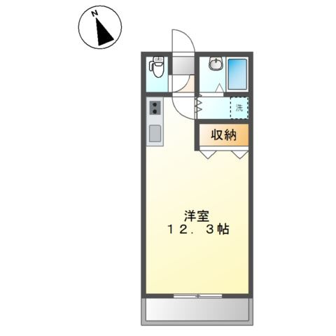 グリーンコート野里の間取り