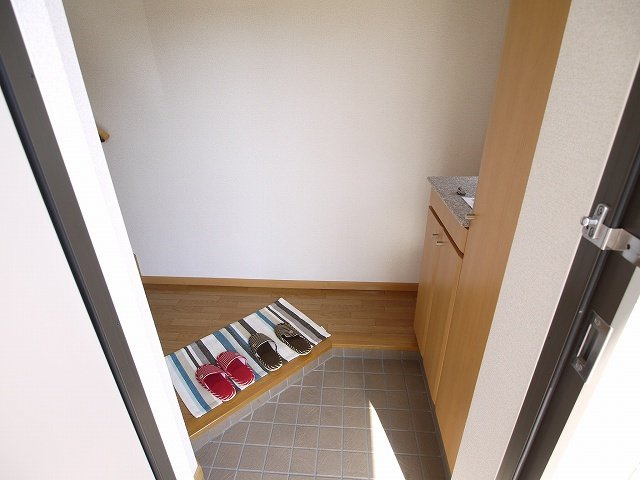 さわやか壱番館の玄関