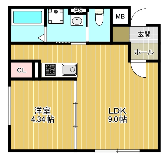 【間取り】 | Majestic Life 武蔵小山 | 人気の間取りです
