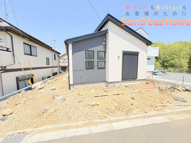 【サンスターホーム】青梅市長淵1丁目　新築1号棟の外観