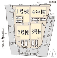 リーブルガーデン堺市美原区平尾2期の区画図
