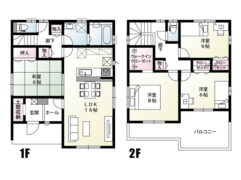 3号棟　敷地面積316.53㎡（95.74坪）95坪の広い土地です！ガーデニングや家庭菜園、ドッグラン等色々できます！駐車スペース8台可！急な来客も心配いらずです！