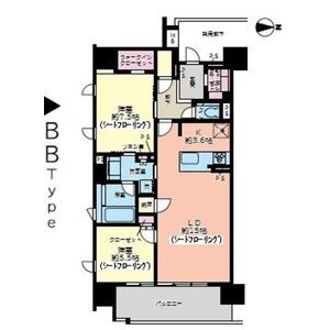ジュネスシミズの間取り