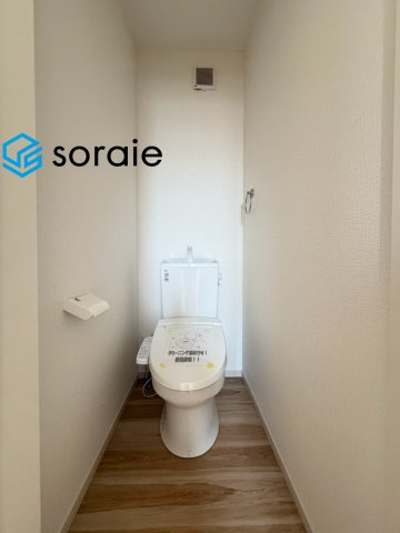 所沢市小手指南8期全1棟　新築戸建のトイレ|7/23　撮影