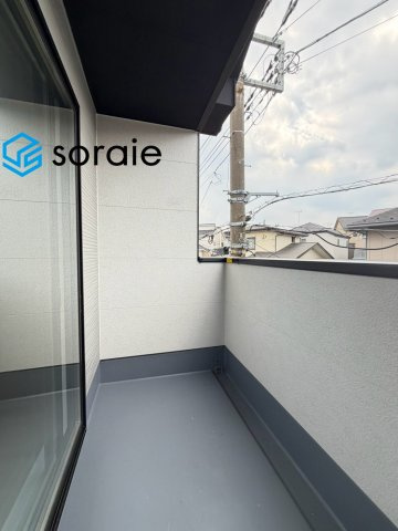 所沢市小手指南8期全1棟　新築戸建のバルコニー|7/23　撮影