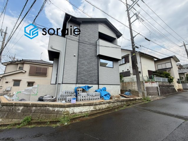 所沢市小手指南8期全1棟　新築戸建の外観|7/23　撮影