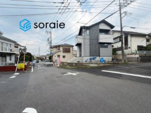 所沢市小手指南8期全1棟　新築戸建の前面道路含む現地写真|7/23　撮影