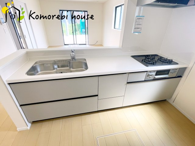 第18上尾市上　新築一戸建て　ハートフルタウン　Aのキッチン|キッチンです
