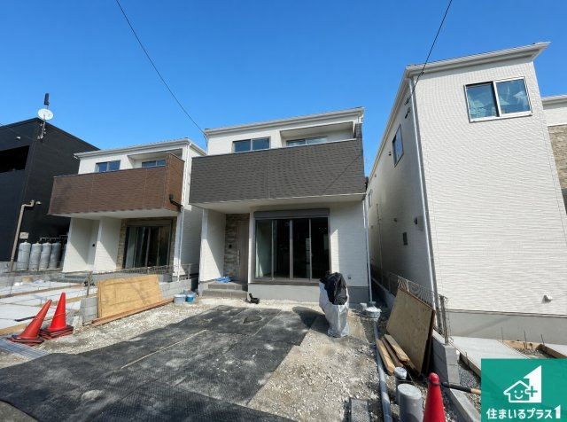 ■高槻市富田町　第1期　新築一戸建ての外観|お客様に長く安心して住んでいだだける事にこだわった家づくり！住んでからのアフターサービスにもしっかりと取り組んでいます！