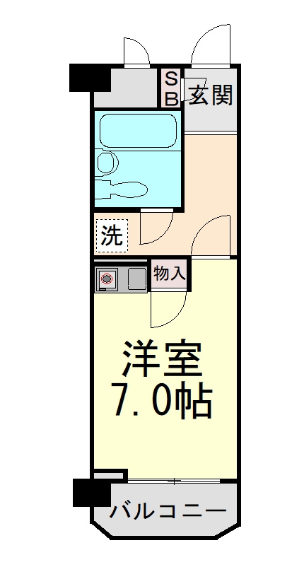 甲南クローバーハウスの間取り