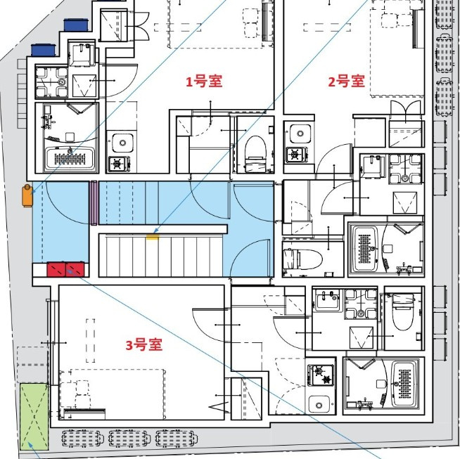 CASA・K 八広の区画図