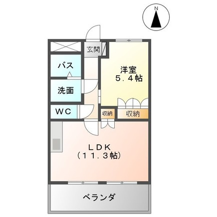 シャルムコートの間取り
