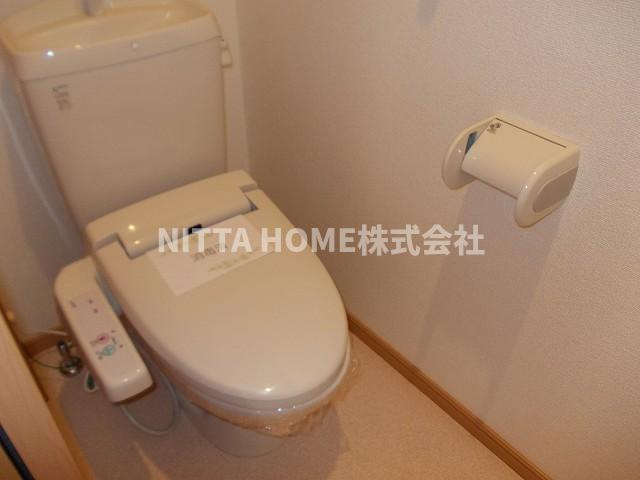 Ｎ３ーコンドミニアムのトイレ|ウォシュレットも完備しています＊