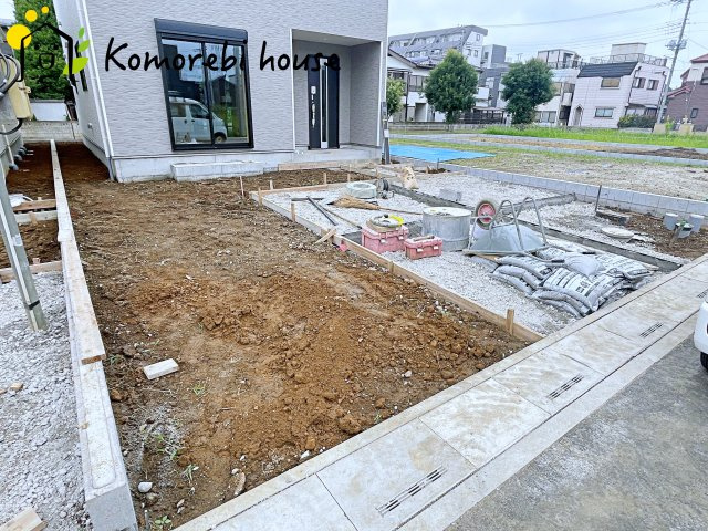 第18上尾市上　新築一戸建て　ハートフルタウン　Bの駐車場|撮影：'26/07/04