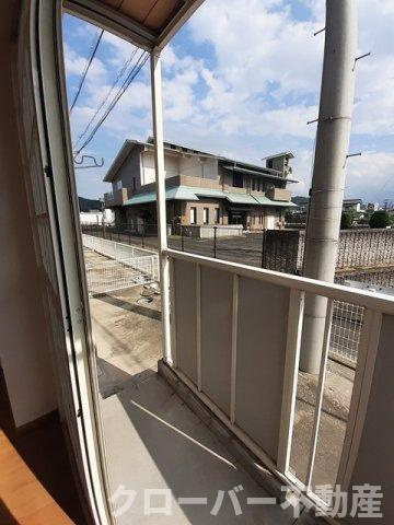 ロジュマン国分寺１のバルコニー