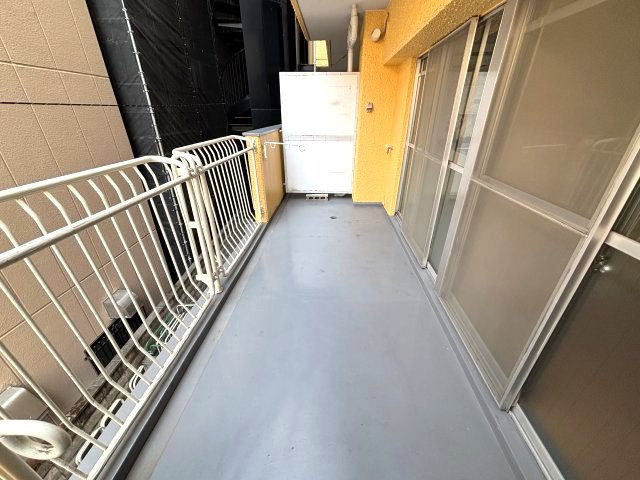 六甲道レクランのバルコニー