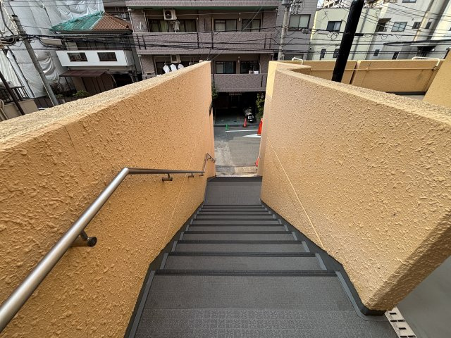 六甲道レクランのバルコニー