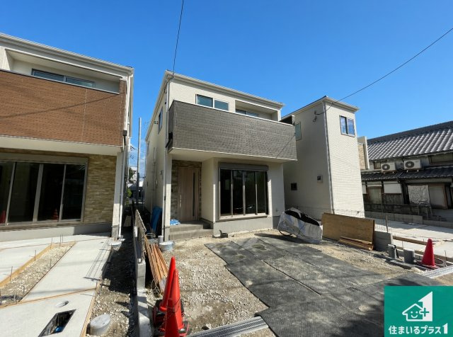 ■高槻市富田町　第1期　新築一戸建ての外観|お客様に長く安心して住んでいだだける事にこだわった家づくり！住んでからのアフターサービスにもしっかりと取り組んでいます！