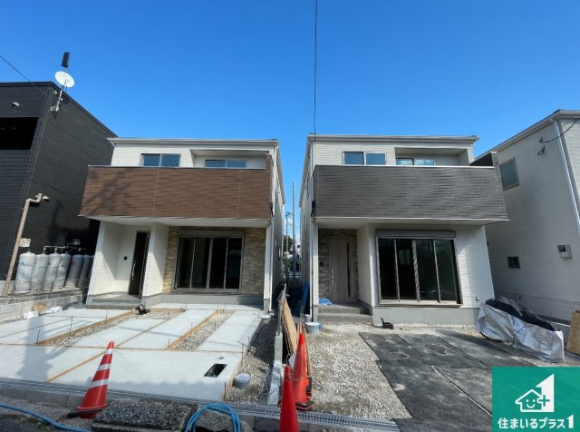 ■高槻市富田町　第1期　新築一戸建ての外観|お客様に長く安心して住んでいだだける事にこだわった家づくり！住んでからのアフターサービスにもしっかりと取り組んでいます！