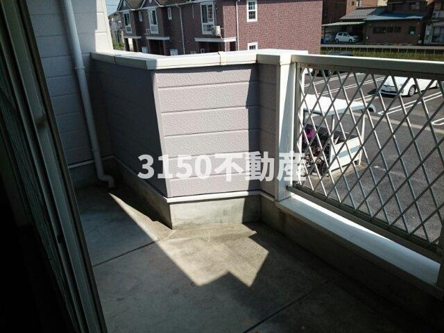 エクセランのバルコニー