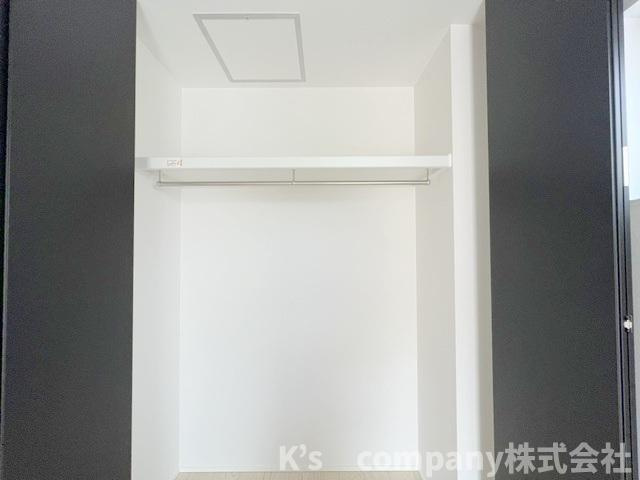 ◎茅ヶ崎市高田2丁目　新築戸建　の収納|洋室5.3帖の収納スペース◇
