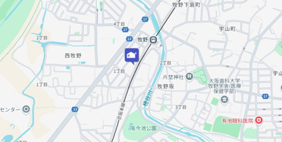 【地図】 | サンライズ牧野・旭化成ヘーベルメゾンHEBEL HAUS | 宅配ＢＯＸです。