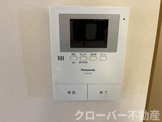 ヴァンルージュⅣのセキュリティ|カメラ付インターホン