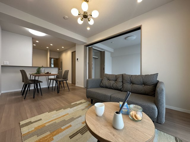 歌敷山ダイヤハイツの居間・リビング