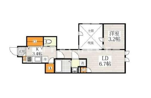 CB王子ルシエルの間取り