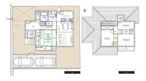 【間取り】 | 加古川市平岡町新在家　中古戸建 | 4LDKです。