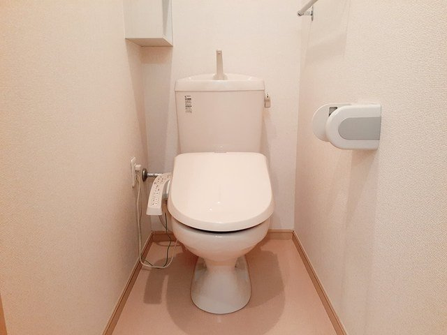 アクティーフ和ヶ原Ⅱのトイレ|シンプルで使いやすいトイレです
