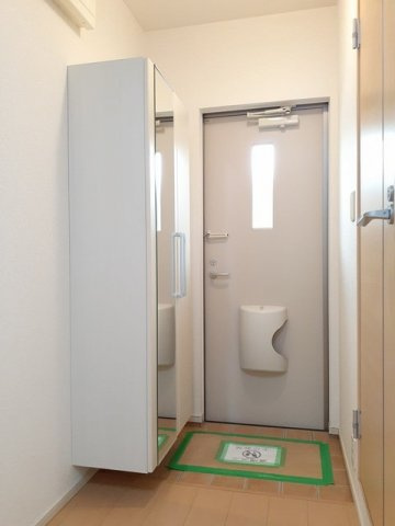 フェリシエの玄関|ゆったりとした玄関です