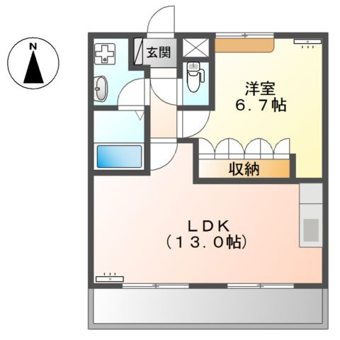 プランドールの間取り
