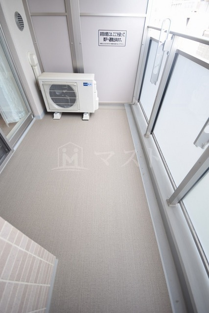 ザ・パークハビオ天満橋のバルコニー