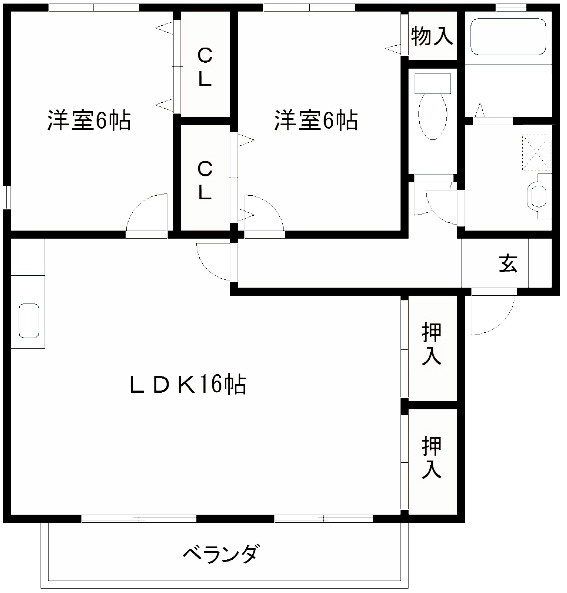 ベルナールⅡの間取り