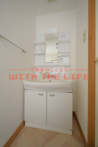 ヒノデカン【キャッシュバック対象物件】の独立洗面台|広い洗面スペース