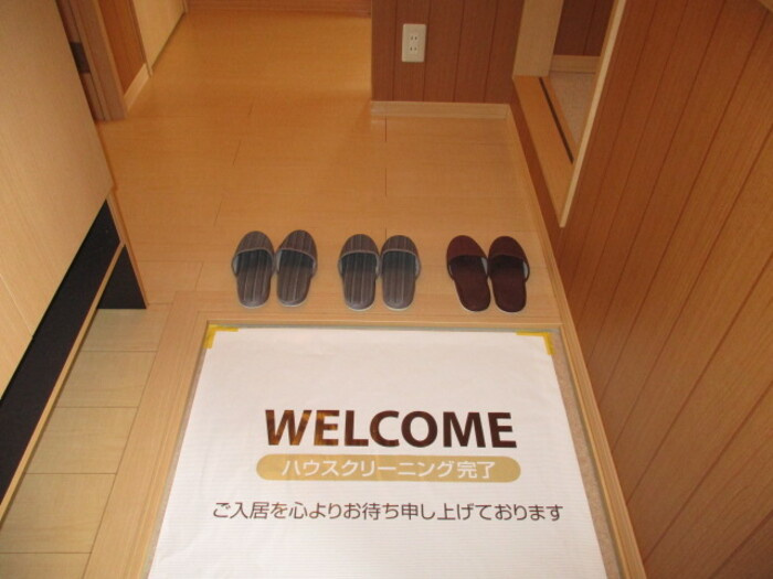 サニーフラット　Ａの玄関