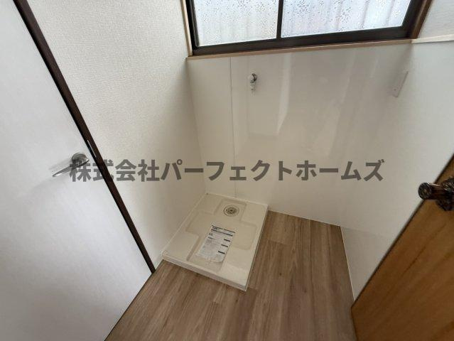高田2丁目戸建　賃貸の設備|洗濯機置場です