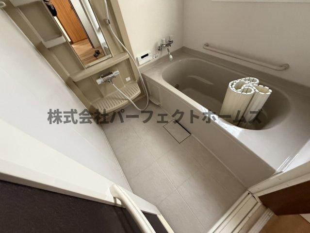 高田2丁目戸建　賃貸の浴室|落ち着いた空間のお風呂です