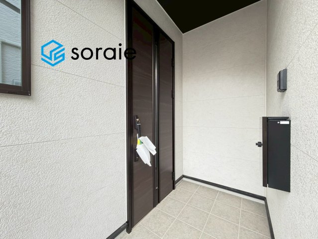 所沢市狭山ヶ丘9期全1棟　中古戸建の玄関|6/25　撮影