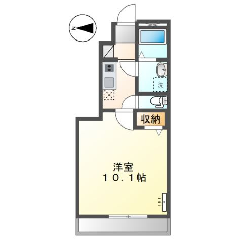 アベニールの間取り