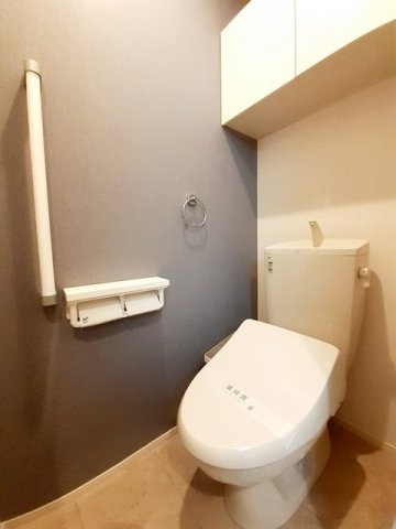 サンリット　ヴィラ　Ｂのトイレ|コンパクトで使いやすいトイレです